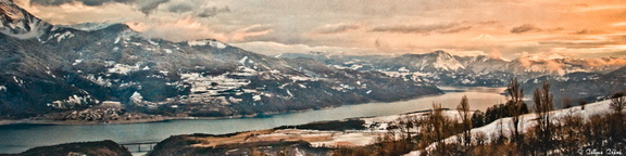 Le lac de Serre-Ponçon 